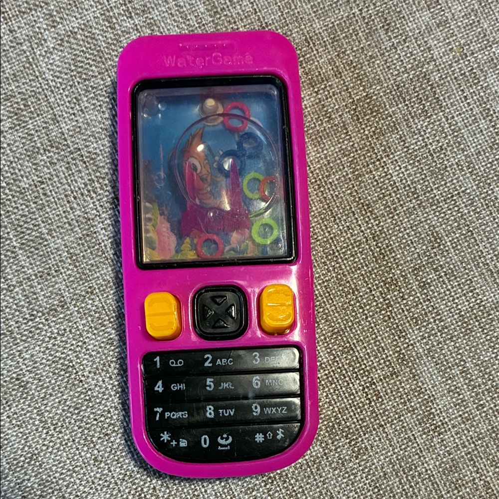 Classic Pink Water Game Phone